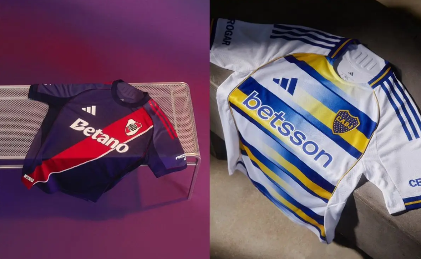 FÚTBOL ARGENTINO: Boca y River lanzan sus nuevas camisetas en un año clave