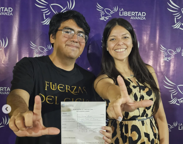 MAXIMILIANO CASASOLA: Concejal libertario salteño denunciado por violencia de género