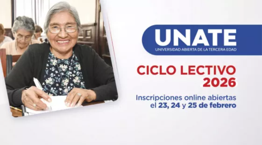 UNATE: Lanzan inscripciones para 2026 con 178 cursos