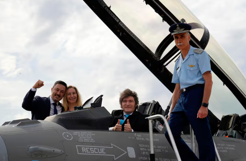 MILEI GASTA USD 33 MILLONES EN FUERZAS NORTEAMERICANAS