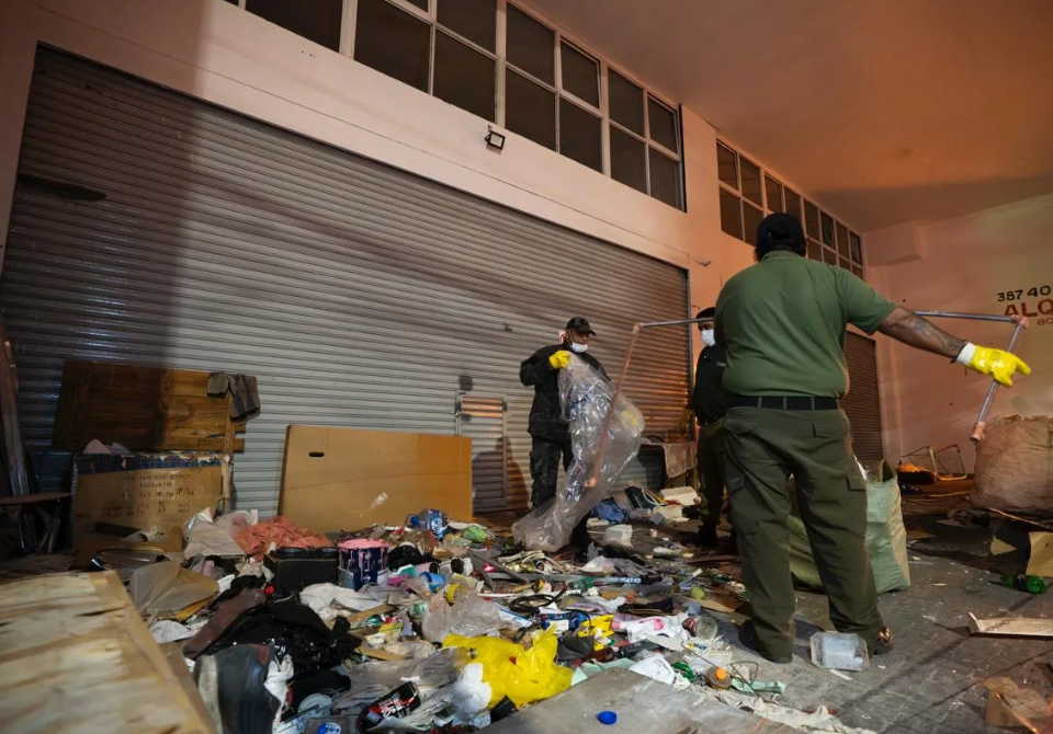 CALLE PELLEGRINI: Se levantó por tercera vez un microbasural generado por acumuladores