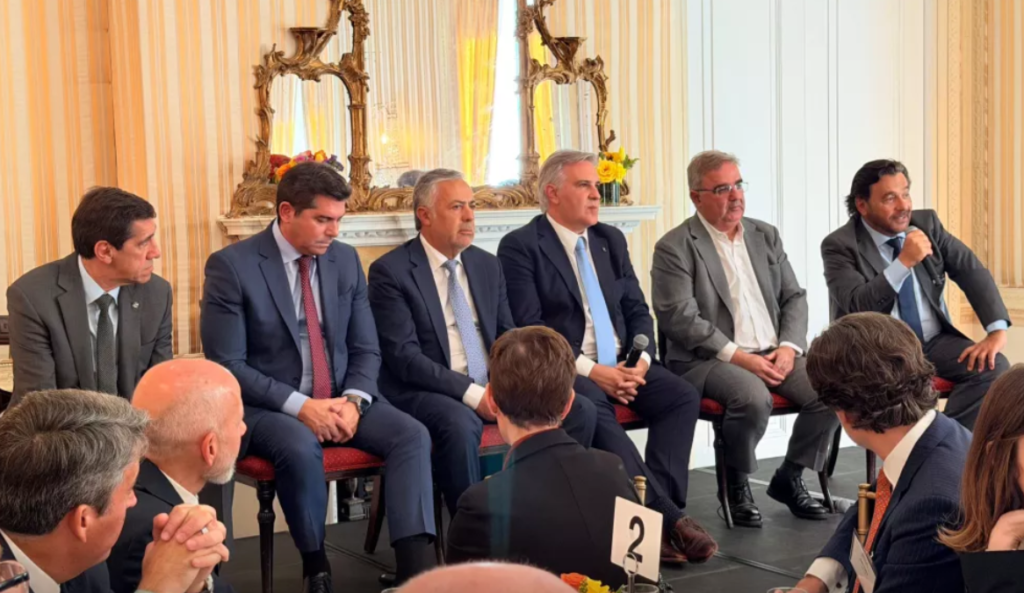 GUSTAVO SÁENZ SALIÓ A PROMOVER LA INVERSIÓN EN SALTA EN NUEVA YORK ANTE EMPRESARIOS Y FONDOS DE INVERSIÓN