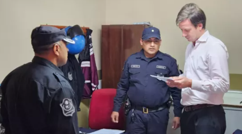 SEGURIDAD: Supervisan comisarías de la zona norte de la capital salteña