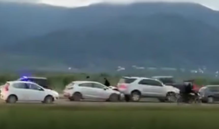 OTRA VEZ EN CIRCUNVALACIÓN OESTE: Choque múltiple volvió a generar demoras en el tránsito