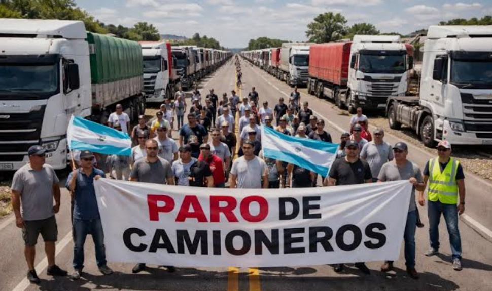 CAMIONEROS: Paro en Quequén y Bahía Blanca