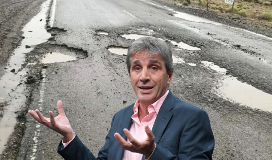 CAPUTO RETUVO MÁS DE UN BILLÓN QUE DEBÍA IR A REPARAR RUTAS