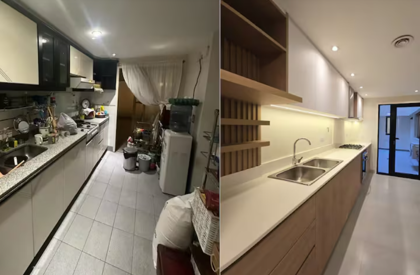 ADORNI CADA VEZ MÁS COMPLICADO: La remodelación del departamento de Caballito lo hunde más