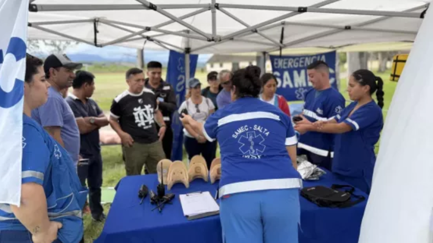 CAPACITACIÓN EN EMERGENCIAS AGRESTES: Salta entrena a guías para responder ante estas situaciones