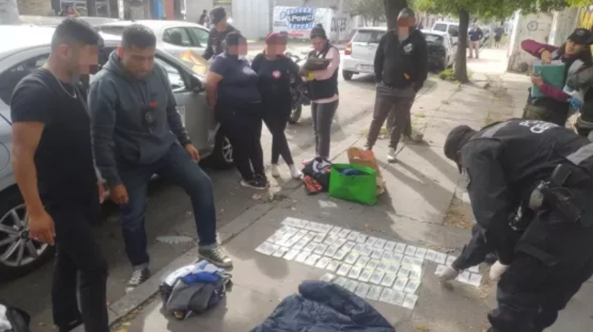 CAE BANDA DE DELINCUENTES EN SAN LORENZO CHICO: Detenidos, dinero incautado y droga secuestrada