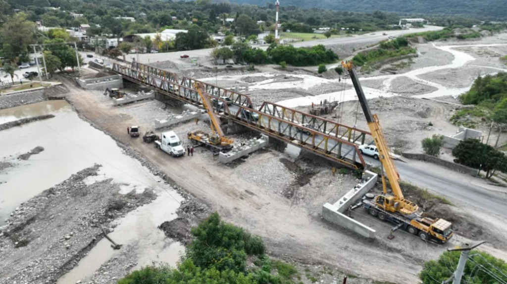 PUENTE DE VAQUEROS: La Provincia salió a pagar y evitó que la obra se frene por deudas de Nación