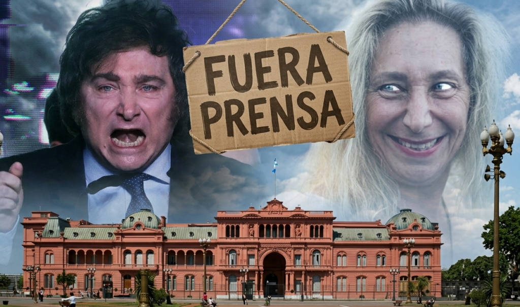 PARANOIA EN LA ROSADA: Echaron a la Prensa