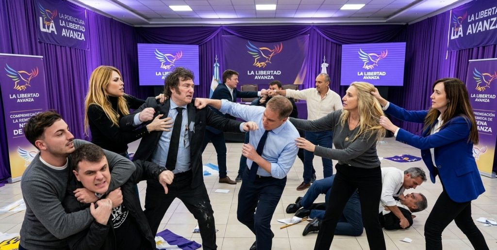 ROUND LIBERTARIO: Tensiones entre sectores y foco en la figura de Adorni