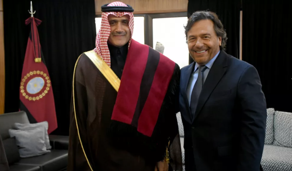 GUSTAVO SÁENZ: Recibió al embajador de Arabia Saudita para impulsar inversiones y ampliar la cooperación con Salta