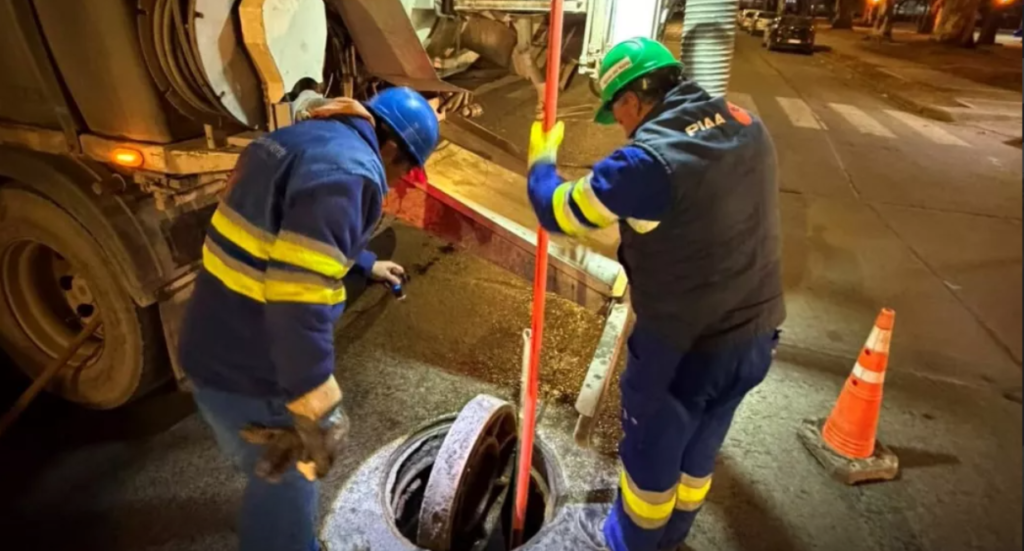 AGUAS DEL NORTE: Avanza con un operativo preventivo para evitar desbordes cloacales en la provincia