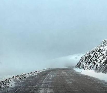 Alertan por baches, hielo y nieve en rutas de Salta