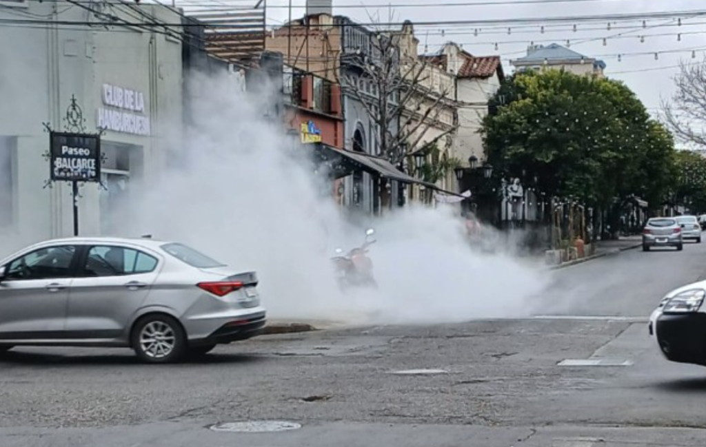 Controlaron un incendio eléctrico en un local gastronómico en el centro de Salta