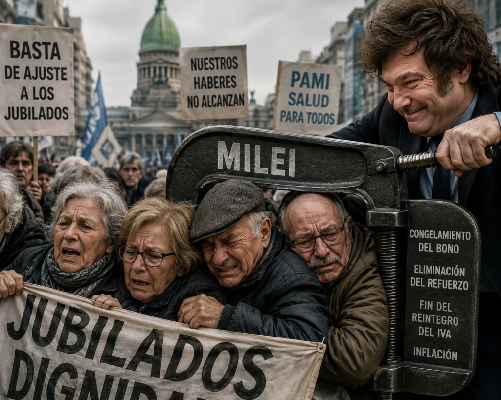 EL AJUSTE PREVISIONAL GOLPEA A LOS JUBILADOS