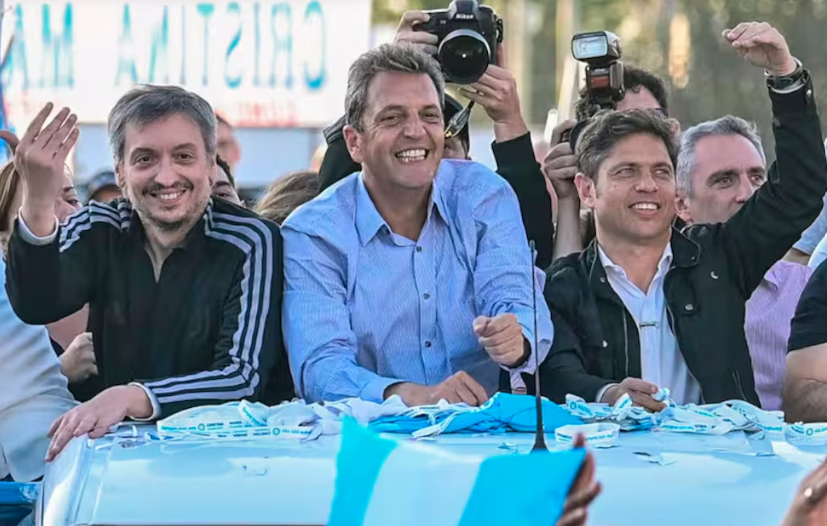 Kicillof, Massa y Máximo sellan una tregua