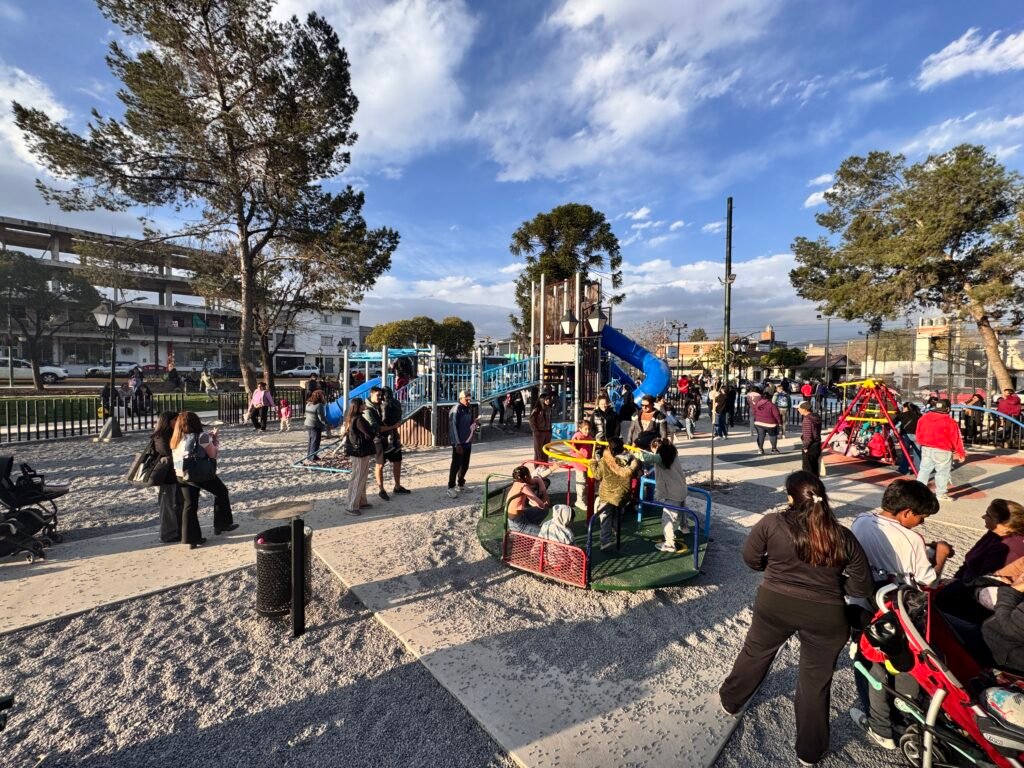Nueva Plaza Evita: juegos, deportes y más espacios verdes