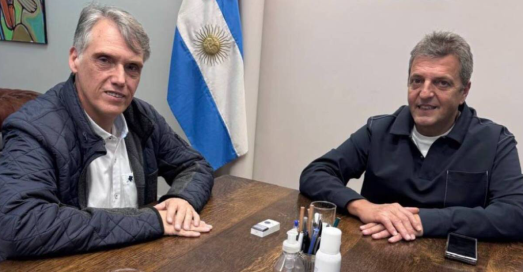 Kosiner se reunió con Massa para avanzar en la unidad