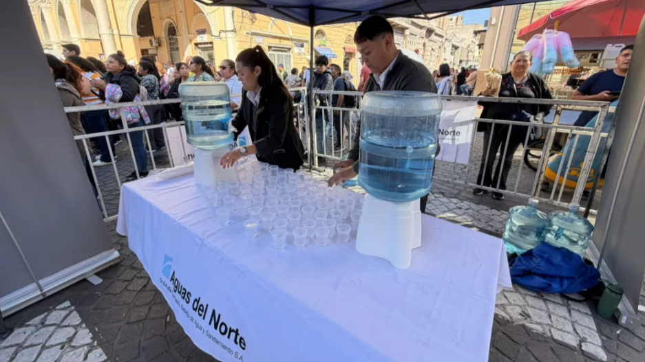 Aguas del Norte prepara un operativo especial para asistir a los peregrinos del Milagro