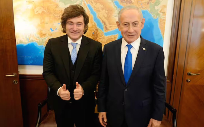 LA FOTO DE LA VERGÜENZA: Milei se reunió con Netanyahu a puertas cerradas en la ONU