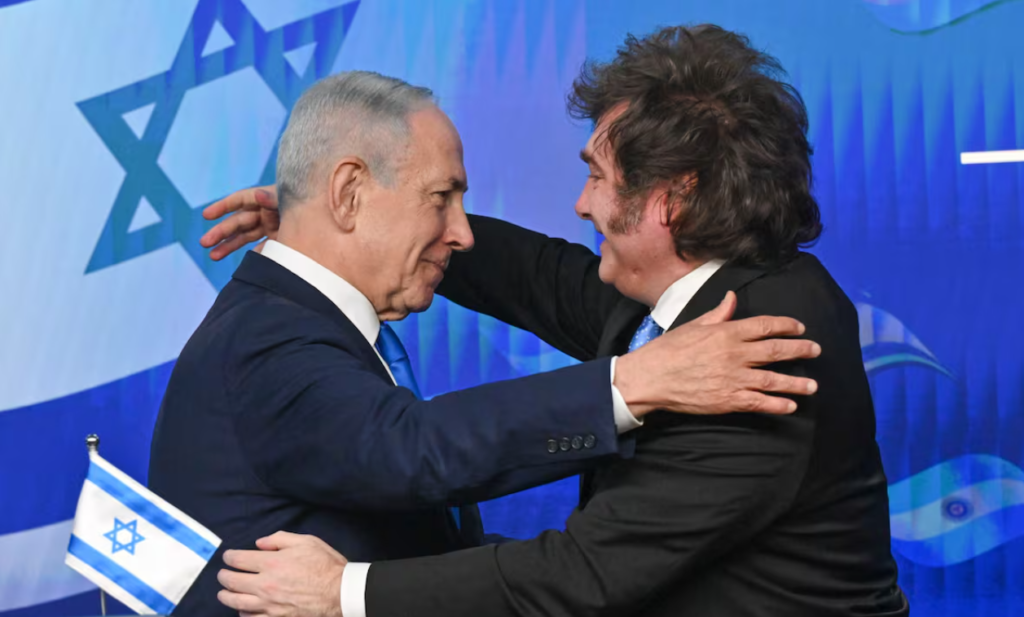 Milei donó USD 1 millón a una red ligada a Israel
