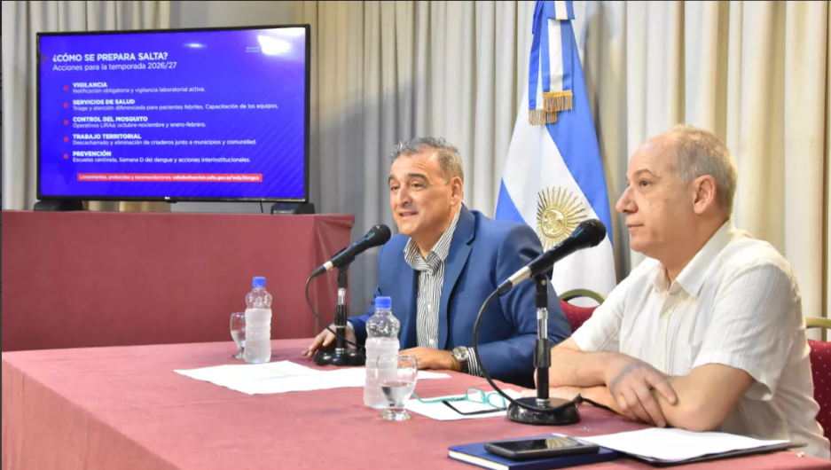 Salta activa su plan contra el dengue y chikungunya ante una temporada climática compleja