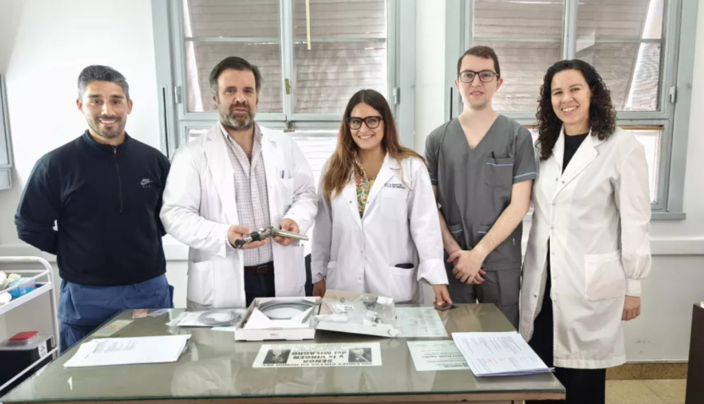 Hospital San Bernardo: nuevo equipo para cirugías de tórax